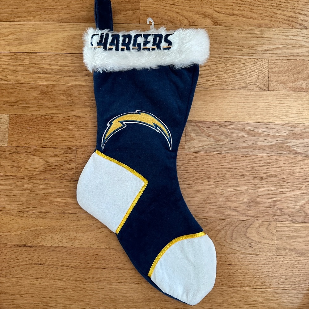 Los Angeles Chargers Christmas Stocking Football NFL
